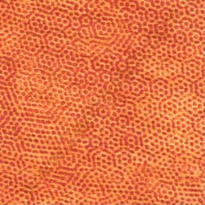 Makower Dimples Burnt Orange Patchwork Fabric 1867 O
