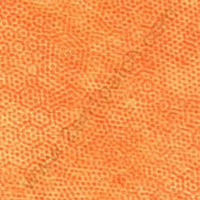 Makower Dimples Tangerine Patchwork Fabric 1867 O1 