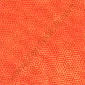 Makower Dimples Orange Patchwork Fabric 1867 O9 